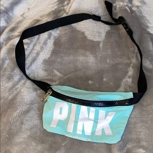 Pink fanny pack for spring break!